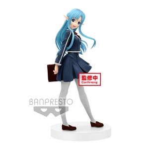 Sword Art Online - EXQ Figure - Asuna Survivor School Uniform ver. [Banpresto] [Used]