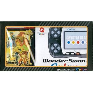 WonderSwan Color Crystal Black Romancing Saga Bundle [Used Good Condition]