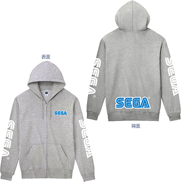 SEGA LOGO Hoodie (Gray) - Tokyo Game Show 2019 Limited Edition [Goods]