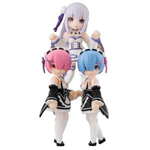 Desktop Army - Re:ZERO -Starting Life in Another World 3 Pack BOX [MegaHouse]