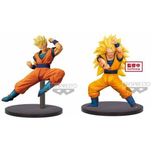 Dragon Ball Super - Chousenshi Retsuden - Vol.4 - Super Saiyan Son Gohan and Son Goku [Banpresto] [Used]