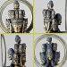 Revoltech Takeya No.013EX Juichi Kamen Kannon (Guanyin) [Urushihaku Style Edition] (Golden Ver)