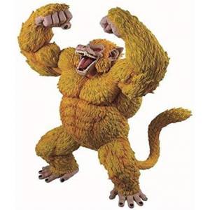 Ichiban Kuji - Dragon Ball The Greatest Saiyan Last One Prize Golden Daisaru Goku [Banpresto] [Used]
