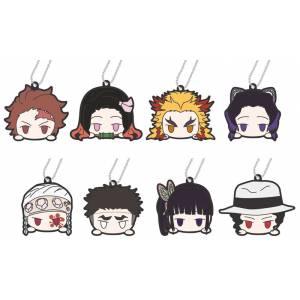 Demon Slayer / Kimetsu no Yaiba: Odango Series - Rubber Mascot - A (10 Packs/Box) [Hasepro]