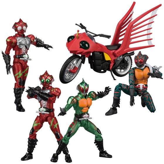 SHODO-X Kamen Rider 9 10 Pack BOX [Bandai]