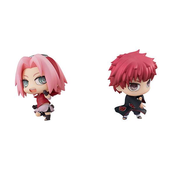 Chimi Mega Buddy Series! Sakura Haruno VS Sasori Battle Set NARUTO Shippuden [MegaHouse]