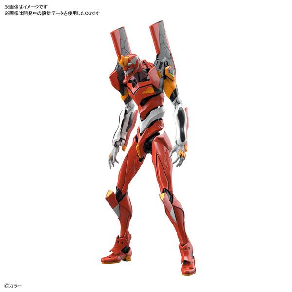 RG Regular Humanoid Final Battle Weapon Android Evangelion General Use Type EVA-02 Plastic Model [Bandai]