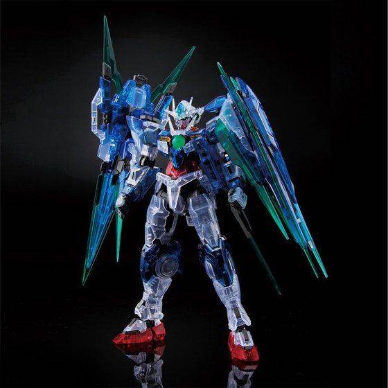 RG 1/144 The Gundam Base Limited 00 QAN[T] Full Saber Clear Color Plastic Model [Bandai]