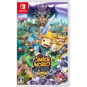 The Snack World - Trejarers Gold / Snack World - The Dungeon Crawl - Gold [Switch - Used Good Condition]