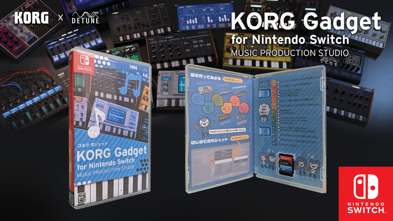 Nintendo Switch KORG Gadget for Nintendo Switch KORG Gadget for Nintendo Switch – Nicalis Store powered by Hypergun
