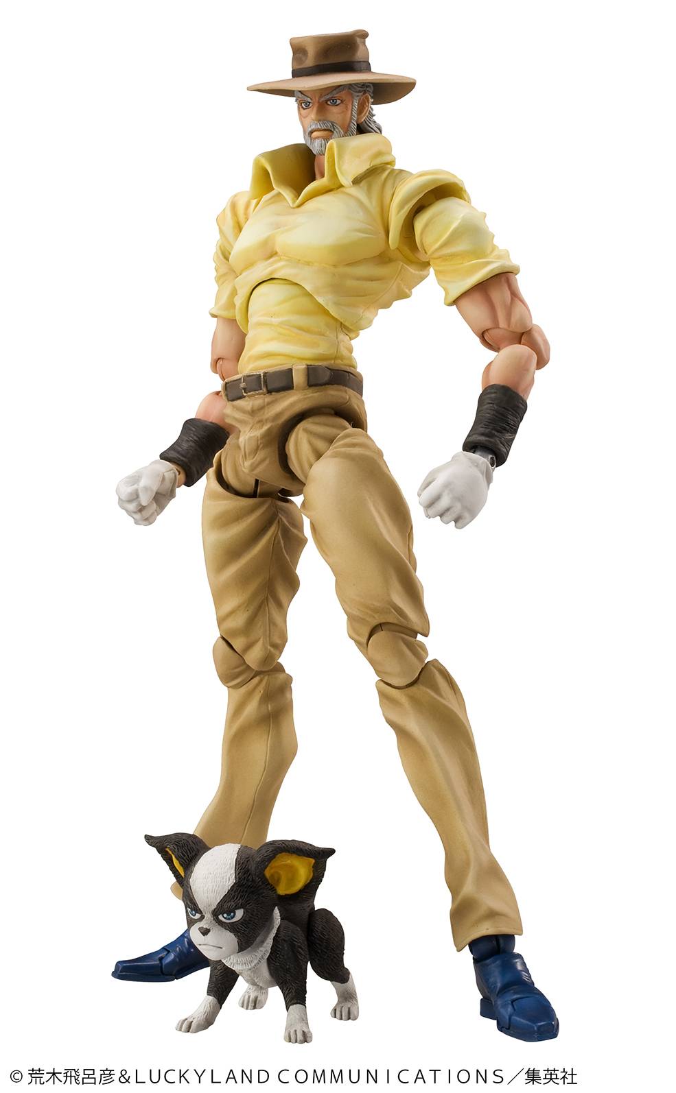 Super Action Statue Joseph Joestar & Iggy JoJo's Bizarre Adventure  [Medicos Entertainment]