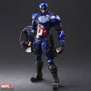 Marvel Universe Variant Bring Arts DESIGNED BY TETSUYA NOMURA Captain America [Square Enix]