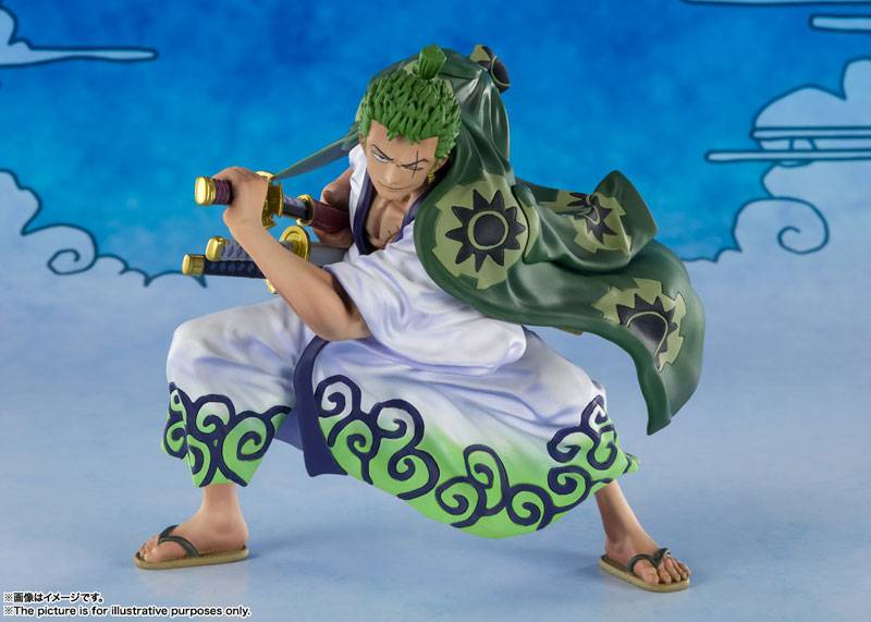 Figuarts Zero Roronoa Zoro Zorojurou One Piece [Bandai]