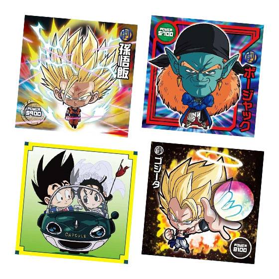 Dragon Ball Super Warriors Sticker Wafer Z 16 20 Pack BOX [Bandai]
