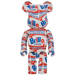 BE@RBRICK / Bearbrick ANDY WARHOL "Brillo" 1000％ Limited Edition [Medicom Toy]