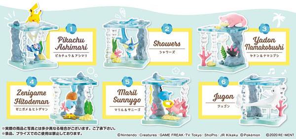 Pokemon Atsumete Hirogaru! Pokemon World Shining Sea 6 Pack BOX - Reissue [Goods]