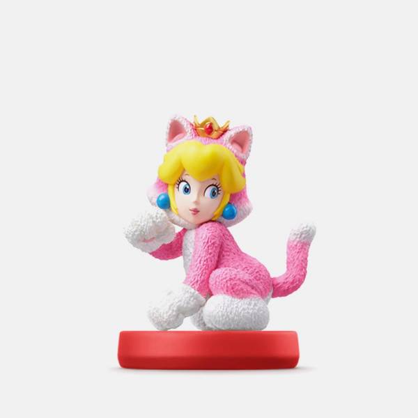 Cat Mario and Cat Peach amiibo are now available to pre-order