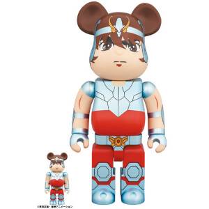 BE@RBRICK / Bearbrick Saint Seiya Pegasus 100％ & 400％ 2PC Limited Set [Medicom Toy]