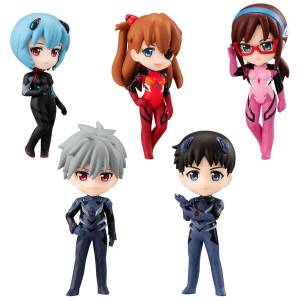 EVANGELION PRIMOSTYLE2 Full Set (5 figures) (CANDY TOY) [Bandai]