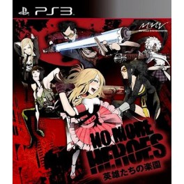 No More Heroes - Eiyûtachi No Rakuen + flyer (PS3)