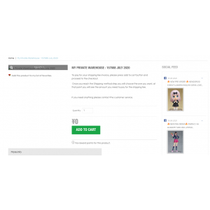 My Private Warehouse : 115548 September 2020