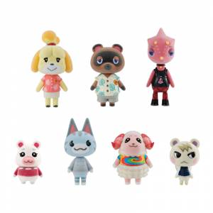 Animal Crossing: New Horizons Friend Doll 8Pack BOX (CANDY TOY) [Bandai]