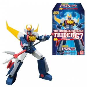Super Mini-Pla Invincible Robot Rider G7 (3 pieces) (CANDY TOY) [Bandai]