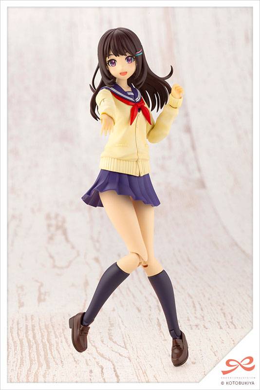 Sousai Shoujo Teien Yuuki Madoka Touou High School, Winter Uniform Plastic Model Reissue [Kotobukiya]