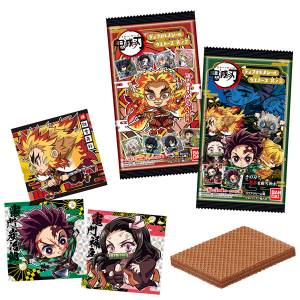 Demon Slayer: Kimetsu no Yaiba Deforme Sticker Wafer Vol.3 20Pack BOX (CANDY TOY) [Bandai]