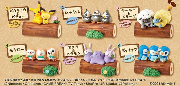 Pokemon Lineup! Connect! Good Friends Tree 6 Pack BOX CANDY TOY [Rement]