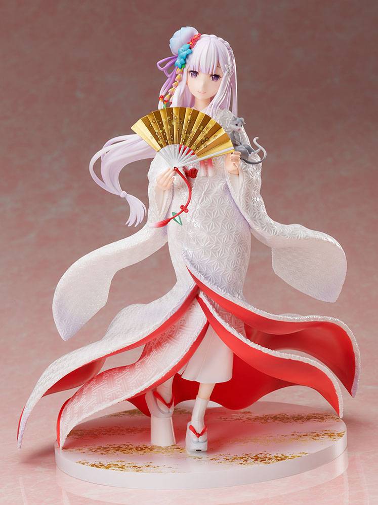 Re:ZERO -Starting Life in Another World- Emilia Puck Shiromuku Ver. Limited Edition [F:Nex]