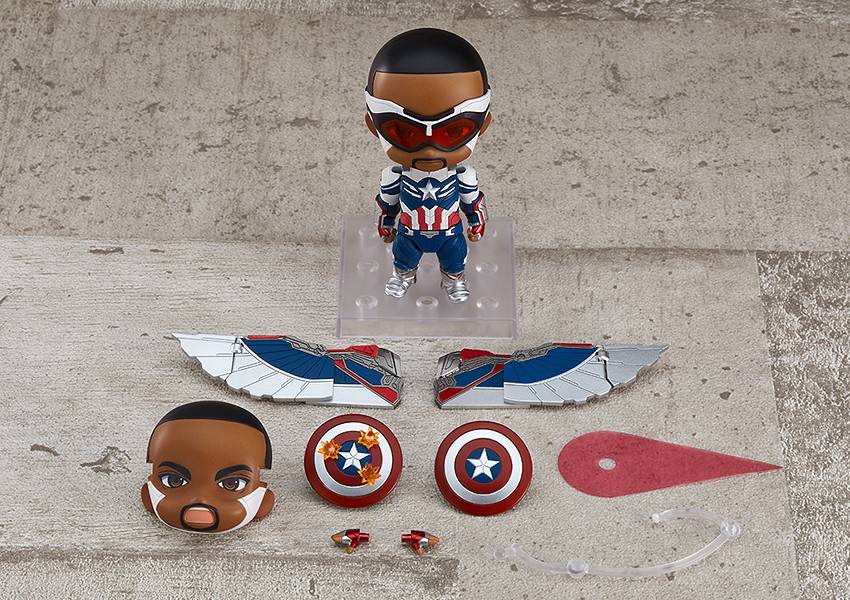 Nendoroid The Falcon and The Winter Soldier - Captain America (Sam Wilson) DX [Nendoroid 1...