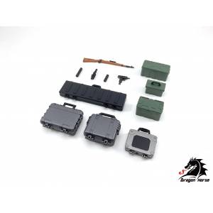 1/12 Scale Weapons and cases Set A [Dragon Horse]
