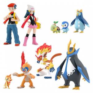 Pokemon Scale World: Sinnoh Regional Set - (CANDY TOY) [Bandai]