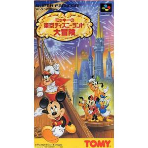Mickey no Tokyo Disneyland Daibouken [SFC - Used Good Condition]