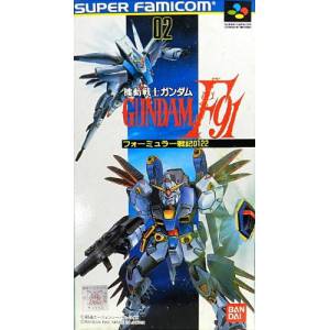 Kidou Senshi Gundam F91 - Formula Senki 0122 / Mobile Suit Gundam F91 - Formula Wars 0122 [SFC - Used Good Condition]