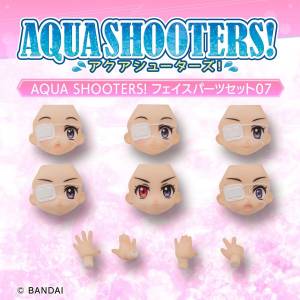 AQUA SHOOTERS! Face Parts Set 07 LIMITED EDITION [Bandai]