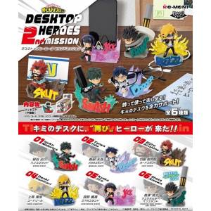 Boku no Hero Academia: Desktop Heroes 2nd Mission - 6 Figures/Box [Re-Ment]
