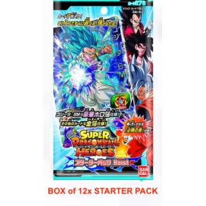 Super Dragon Ball Heroes Starter pack Burst 12 pack box [Trading Cards]