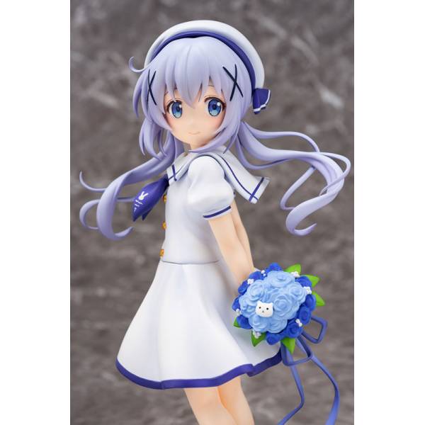 Gochuumon wa Usagi Desu ka? BLOOM - Mini Figure Chino, Cocoa & Rize (Plum)