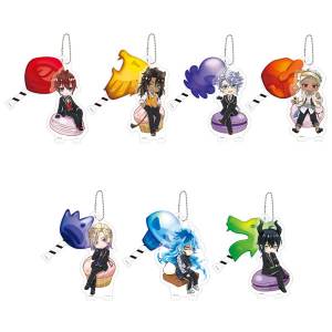 Disney Twisted Wonderland Twin Acrylic Collection 12Pack BOX (CANDY TOY) [Bandai]