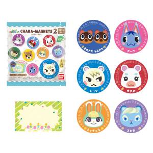 Shokugan: Animal Crossing - New Horizons Character Magnets 2 - 14 Packs/Box (CANDY TOY) [Bandai]