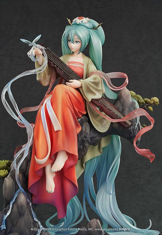 Piapro Characters - Hatsune Miku 1/7 - Gao Shan Liu Shui Ver. LIMITED EDITION + BONUS [Goo...