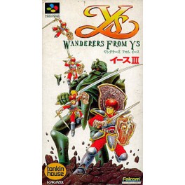 Ys III - Wanderers from Ys [SFC - Used Good Condition]