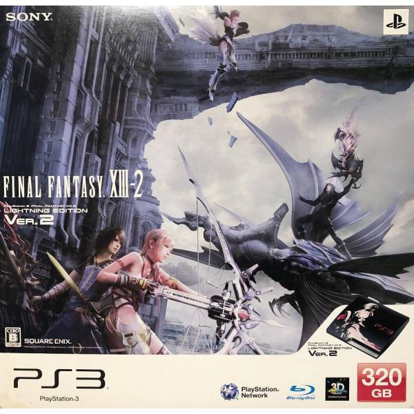 PlayStation 3 Slim 320GB Final Fantasy XIII-2 Lightning Edition Ver.2 [Used  Good Condition]