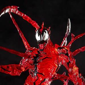 Amazing Yamaguchi (No.008EX): Venom Let There be Carnage - Carnage - Clear Ver. LIMITED EDITION [Kaiyodo]