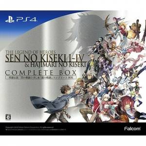 (PS4 ver.) The Legend of Heroes "Sen no Kiseki I-IV" & "Sou no Kiseki": Dengeki SP Pack 3D Crystal Set [Falcom]