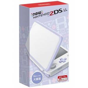 New Nintendo 2DS LL / XL - White x Lavender [Used Good Condition]