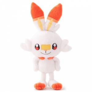 Peluche Pokémon: Kimi Ni Kimeta - Scorbunny [The Pokémon Company]