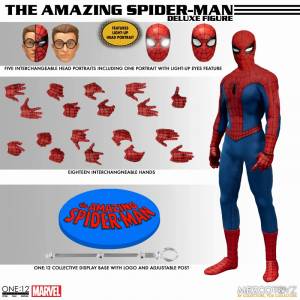 ONE:12 Collective: The Amazing Spider-Man - Spider-Man 1/12 - DX Edition Ver [Mezco Toys]